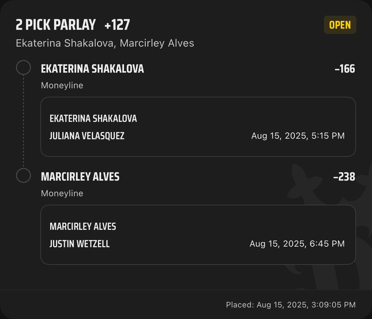 flexxpicks's tweet image. PFL🥋LOCK OF THE CARD!🔒

Lets see how this goes!💸

#Gambling𝕏 #PFL