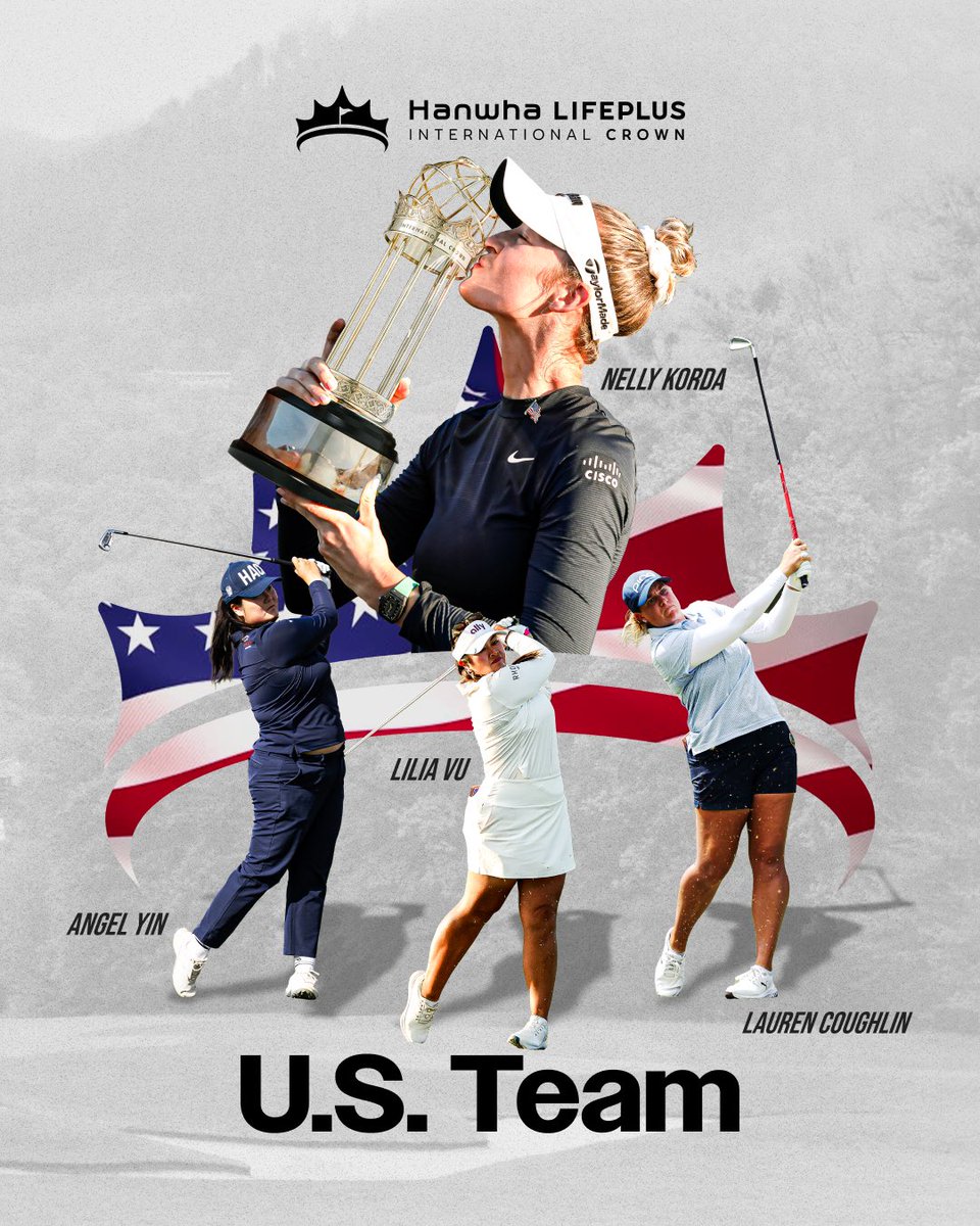 Meet the US team that will be playing at the upcoming Hanwha LIFEPLUS International Crown! #internationalcrown2025