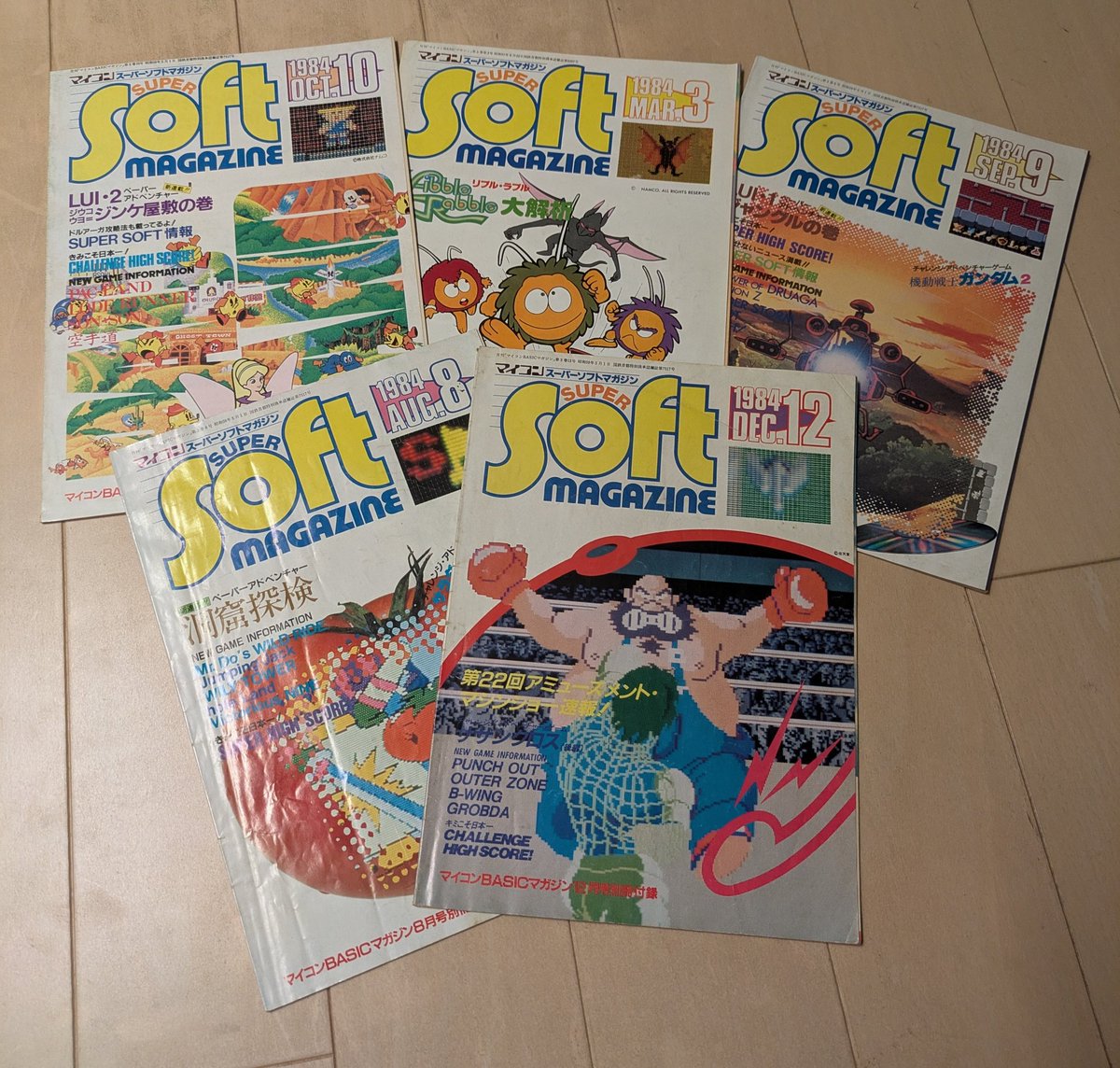 コミケに行ったことがない私だってね、薄い本の一つや二つ持ってるんですよ！

こういうやつでしょう？

#レトロゲーム