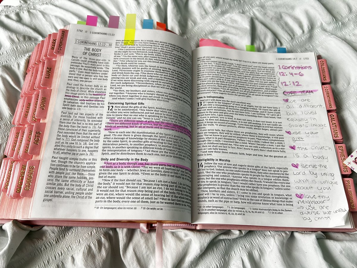 I had the BEST time at my church’s youth group leadership retreat. By studying 1 Corinthians 12 with Father Daniel Carr, we learned how to use our individual gifts to make a unified team. I am so excited to spread the goodness of God with such a loving group of people! 💗✝️