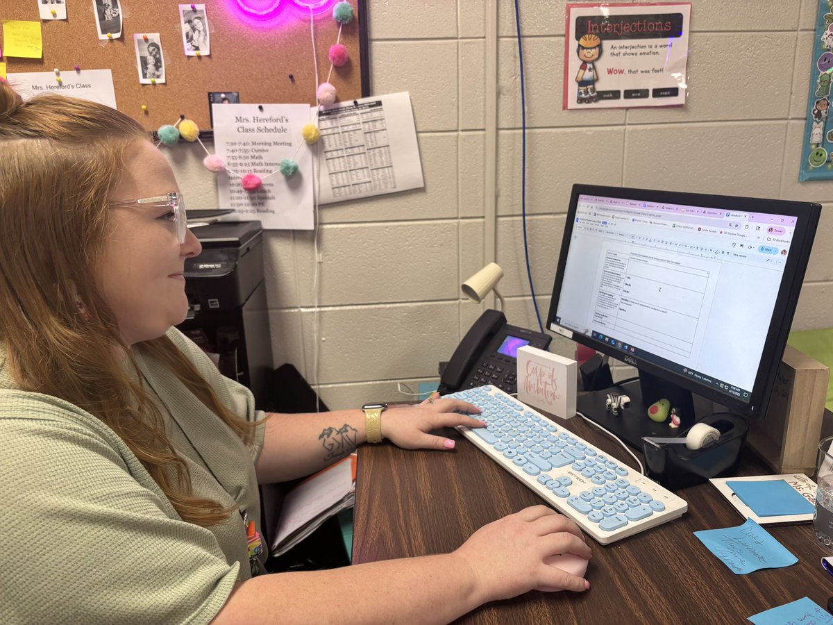 Shout out to MXR teacher, Mrs. Hereford for utilizing the explicit phonics planner to prep for small groups! She completed a coaching cycle in the spring with 100% proficiency! <a href="/Alabama_Reading/">ARI / The Alabama Reading Initiative, ALSDE</a> <a href="/MXRComets/">Madison Cross Roads</a>