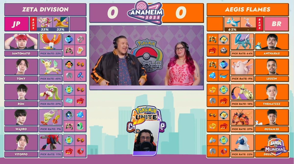 Tá começando: Zeta Division 🆚 <a href="/aegisflames/">Aegis Flames</a>  

🟢kick.com/btsbrasilpokem… 
🟣twitch.tv/btsbrasilpokem…