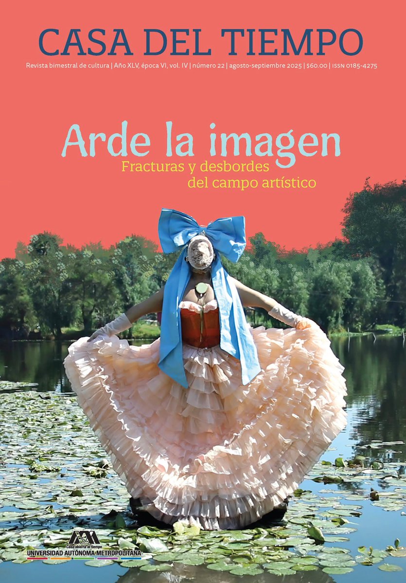lauammx's tweet image. Ya puedes consultar el nuevo número de la revista Casa del tiempo, que lleva por título: Arde la imagen: fracturas y desbordes del campo artístico

👓 casadeltiempo.uam.mx

#LibrosUAM #Libros #Cultura #Revista #Publicación
@CulturaUAMmx @LibrosUAM