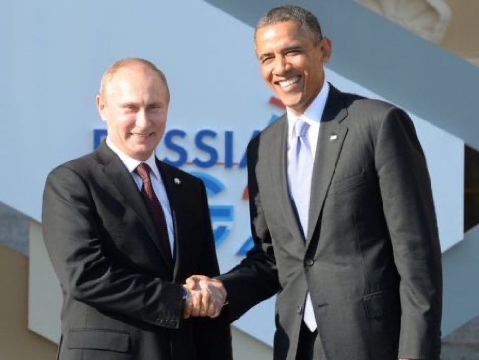 Democrats are mad that President Trump met with President Putin today.

Don’t show them this photo of Barack Obama smiling with Putin!
