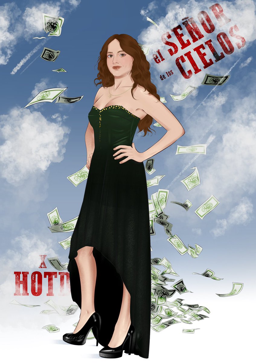 Alicent Hightower x Ximena Letrán

#elseñordeloscielos #HouseOfTheDragon #fanart #hotd