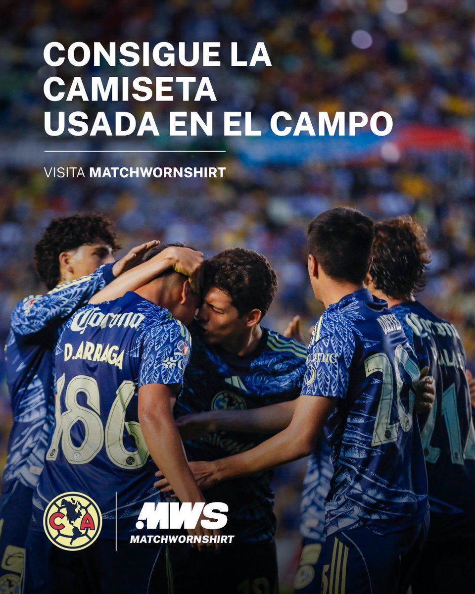 ClubAmerica's tweet photo. ¡Participa en @MatchWornShirt ahora!
AMISTOSO ⚔️ América vs. Puebla

Subasta aquí 👉 https://t.co/yuosTfNRnK https://t.co/k5q2N4NlCd