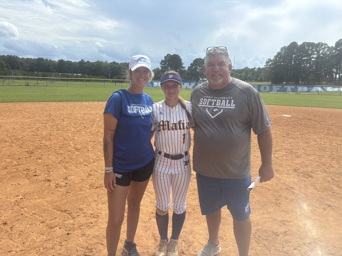 Thank you <a href="/ChowanSoftball/">Chowan University Softball</a> for inviting me to your camp! It felt to be back and I can’t wait for next time! <a href="/5starsavageva/">5 Star National Virginia Savage</a>