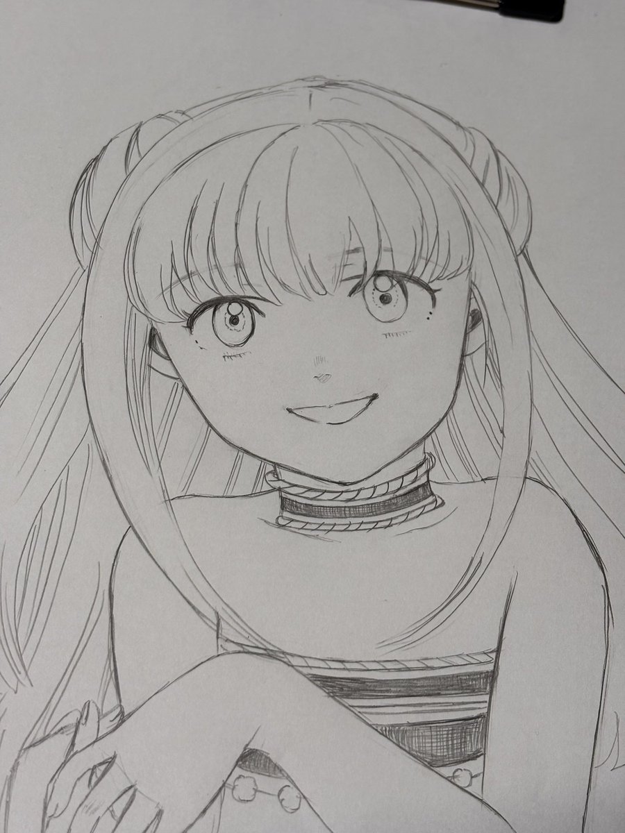 kurotoshiro77's tweet photo. 昨日買ってきたコピー用紙描きやすい✨感動☺️リーンを描いてみました。

#不滅のあなたへ 
#toyoureternity 
#Leann

気づいてなかったけど、次のアニメシーズンもうすぐ始まるのね、
楽しみ✨ https://t.co/B7lk6rMM3v