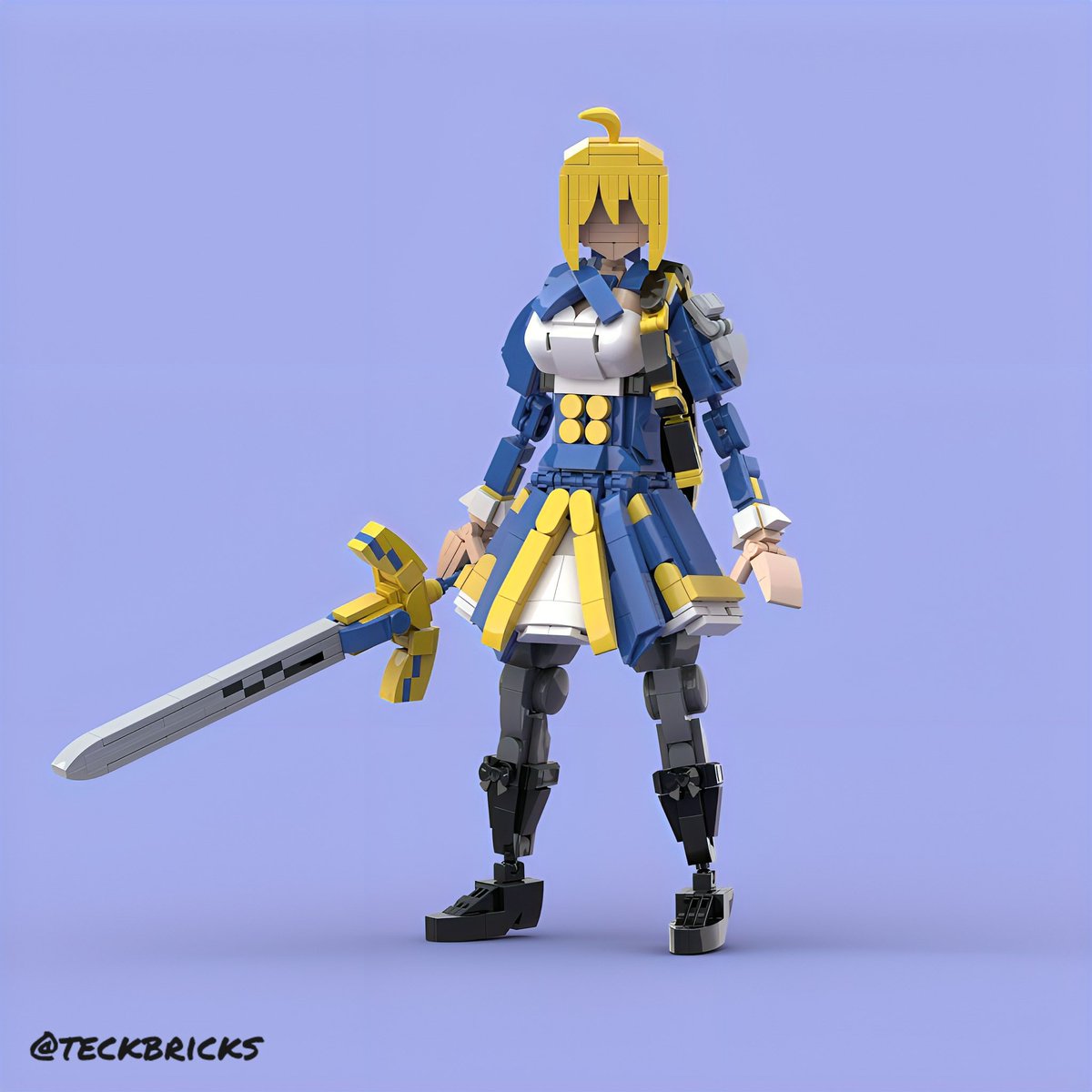 teckbricks's tweet photo. Lego Saber from the Fate/Honkai Star Rail collaboration 
.
It was a very fun experience to design this figure 😁
.
Hope you like it as much as I did making her 
.
#FateGrandOrder #fatestaynight #HonkaiStarRail #honkai #HonkaiStairRail #HSR #FateGO #Fate https://t.co/2TowAr2Hck