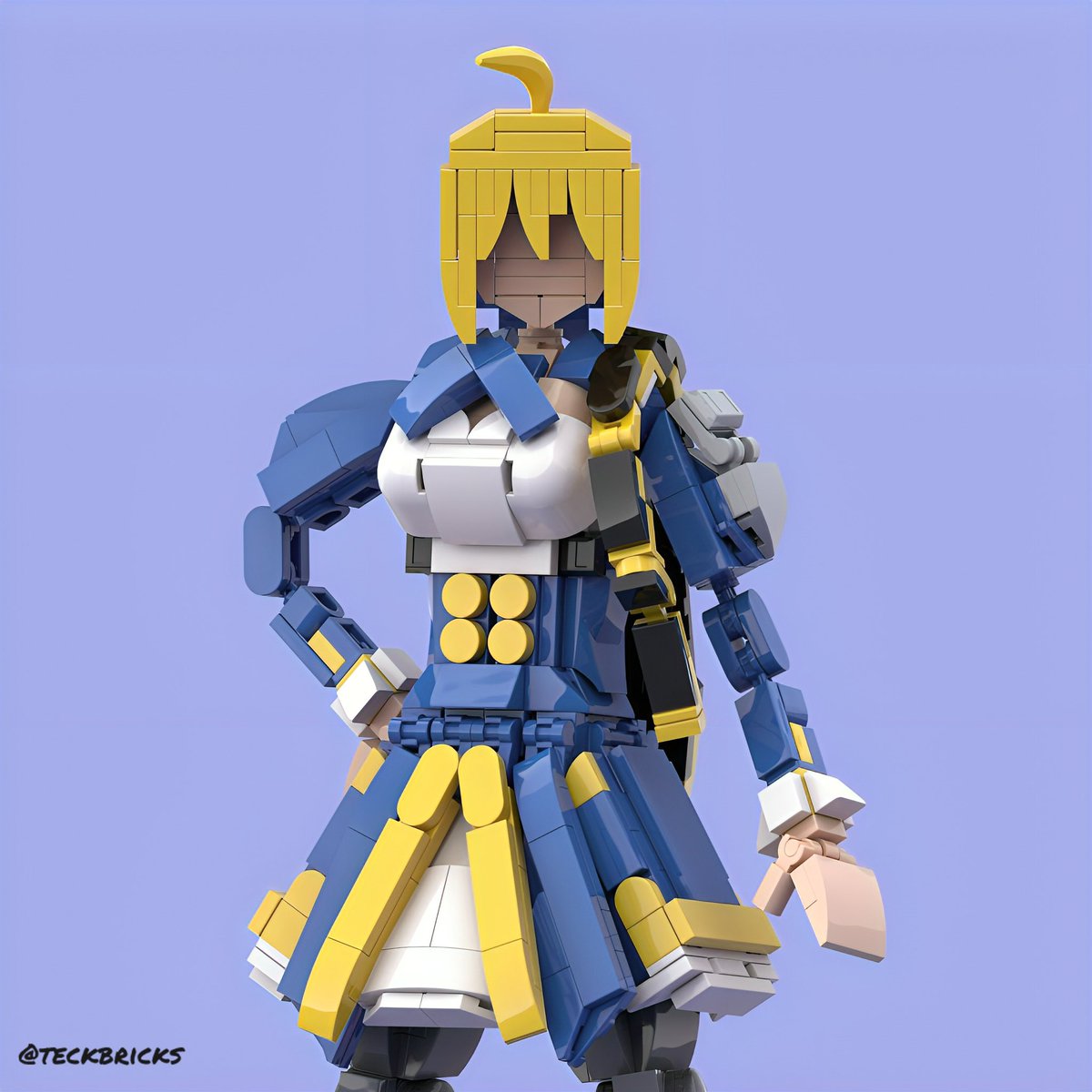 teckbricks's tweet photo. Lego Saber from the Fate/Honkai Star Rail collaboration 
.
It was a very fun experience to design this figure 😁
.
Hope you like it as much as I did making her 
.
#FateGrandOrder #fatestaynight #HonkaiStarRail #honkai #HonkaiStairRail #HSR #FateGO #Fate https://t.co/2TowAr2Hck