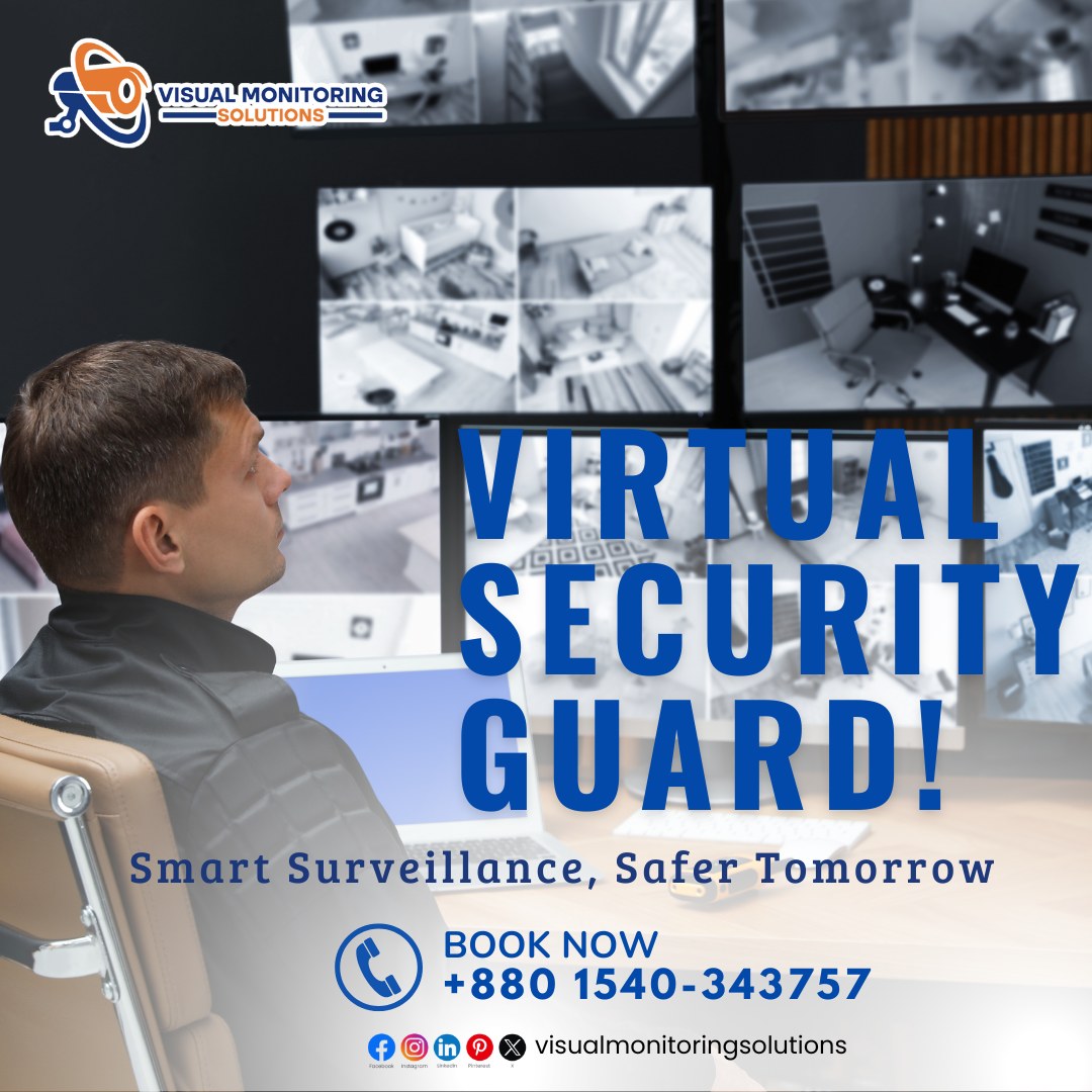 visualmonitorin's tweet photo. 24/7 Protection, Anytime, Anywhere! 🔍
Introducing Virtual Security Guard – your smart surveillance solution for a safer tomorrow! 🚨
📞 Book Now: +880 1540-343757
🌐 Website us: https://t.co/zxQdkYvODZ

#VirtualSecurityGuard #CCTVMonitoring #CCTVCamera #RemoteSurveillance #Safe https://t.co/twAGpMApXU