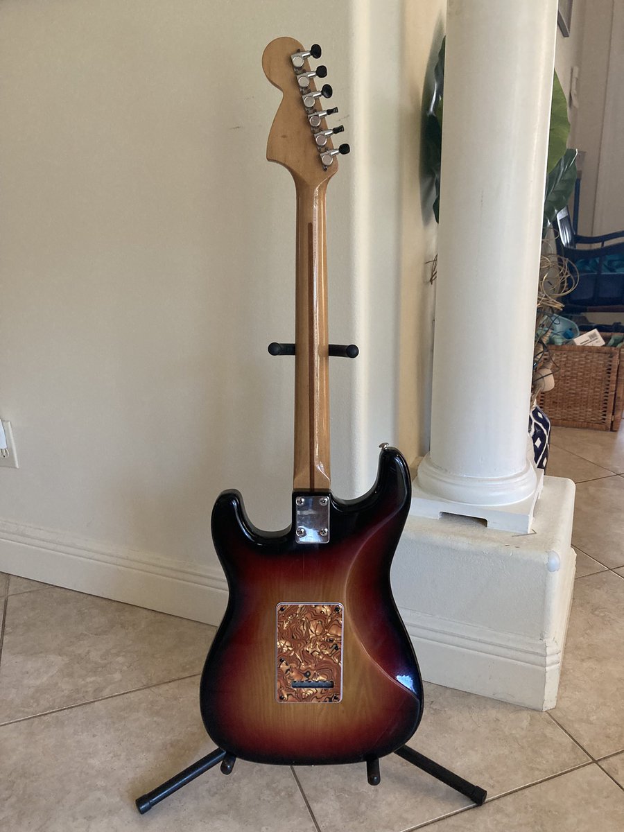 Enjoy this Very Rare Lawsuit (Kawai-made) John Bennet S&amp;T Custom. I just finished some work on this 'ol girl from 1976 and she was kinda beaten up, had the guts ripped out and I am bringing her back to life. 

Those mystery pickups with the blonde bobbins and DiMarzio pots I've