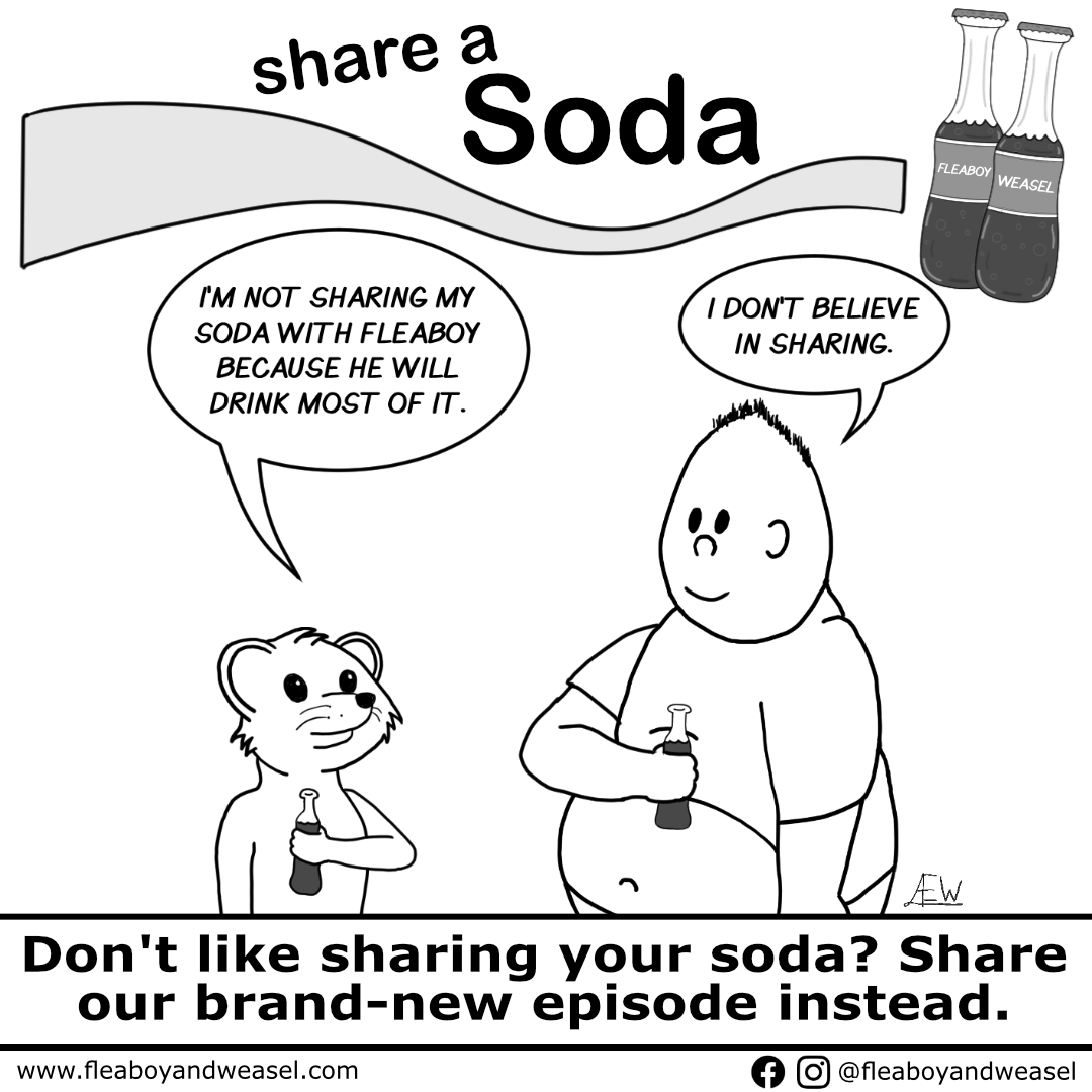 mad_experiments's tweet photo. Because sharing is caring.  You can view the latest episode @ https://t.co/m4uIvjevzB
#comicbook #comicart #comicbooks #indieComics #graphicnovel #graphicnovels #comicstrip #webcomic #coke #cokeacola #fleaboyandweasel #webcomic #webcomics #comic #comics
#comicart #comicstrip https://t.co/I7jhzb08og