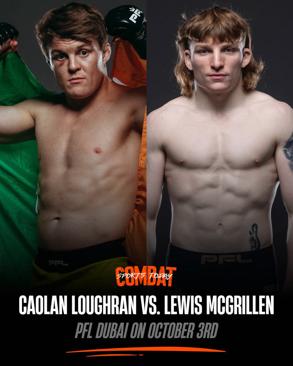 COMBAT SPORTS TODAY tweet media