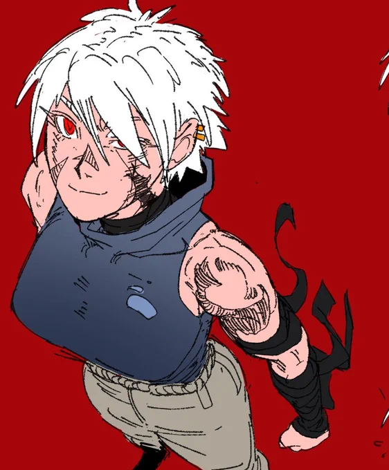 The arm behind Norbu's Back