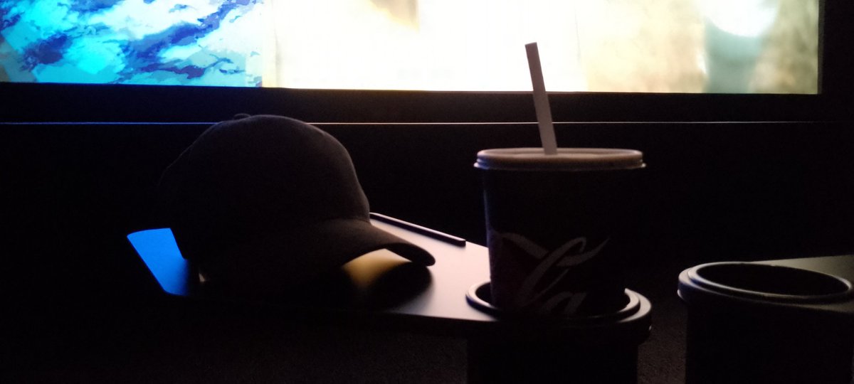 GPC_UK_RAIDER's tweet photo. Just been to the new @ODEONCinemas  #nothampton... Very classy in there..and a lovely table to pop my hat.. superb for the old #DateNight felt very grown up.
Watched #materialists good but nothing special. https://t.co/an0CoYI8kc
