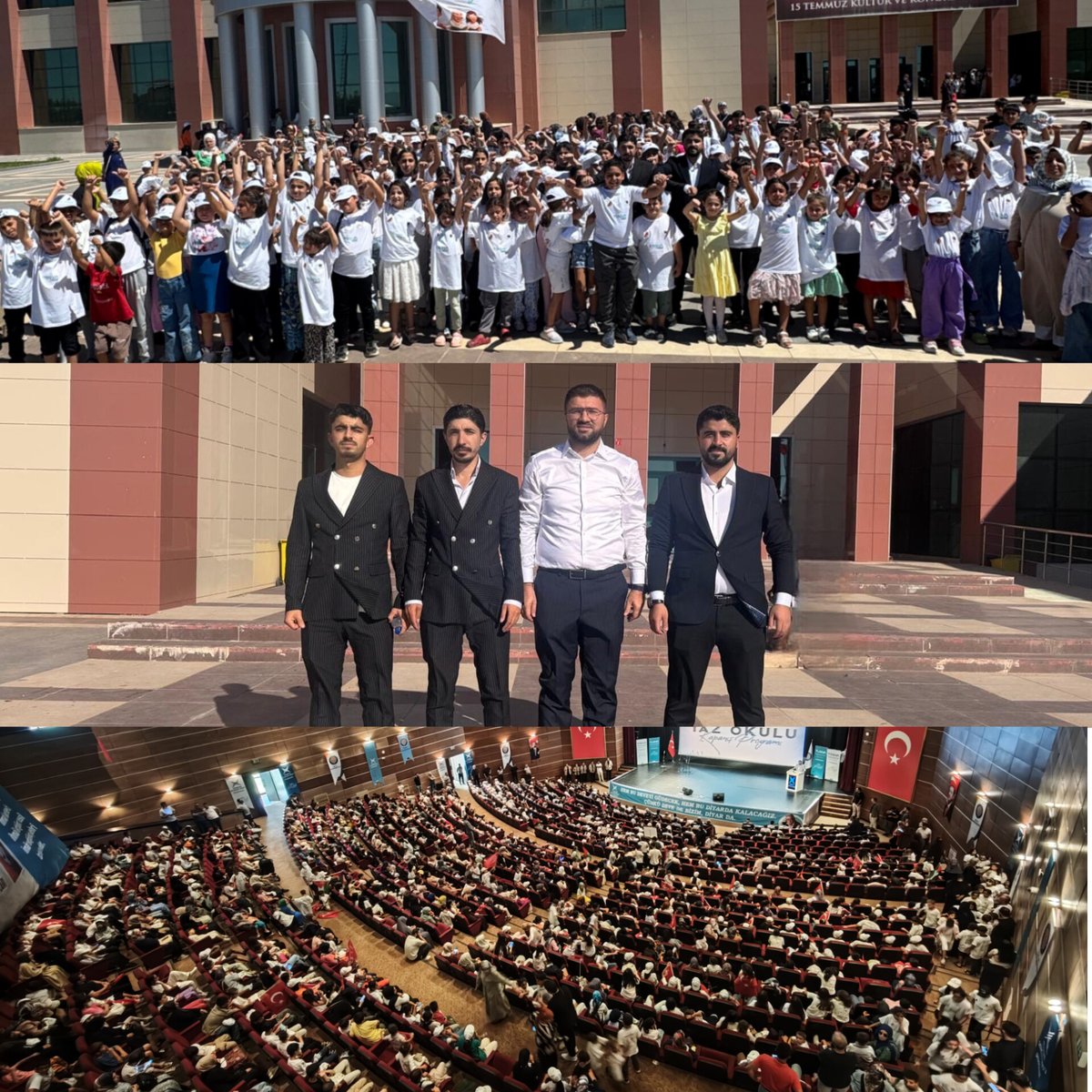 Bağlar ilçemizden yaklaşık 450 öğrencimizle katılım sağlayarak "Yaz Okulu Kapanış Finalimizi " büyük bir coşkuyla ve alnımız ak bir şekilde tamamladık! 

Bu güzel sezonu geride bırakıyor; seneye çok daha güçlü buluşmak üzere öğrencilerimizi Allah’a emanet ediyoruz. 😉