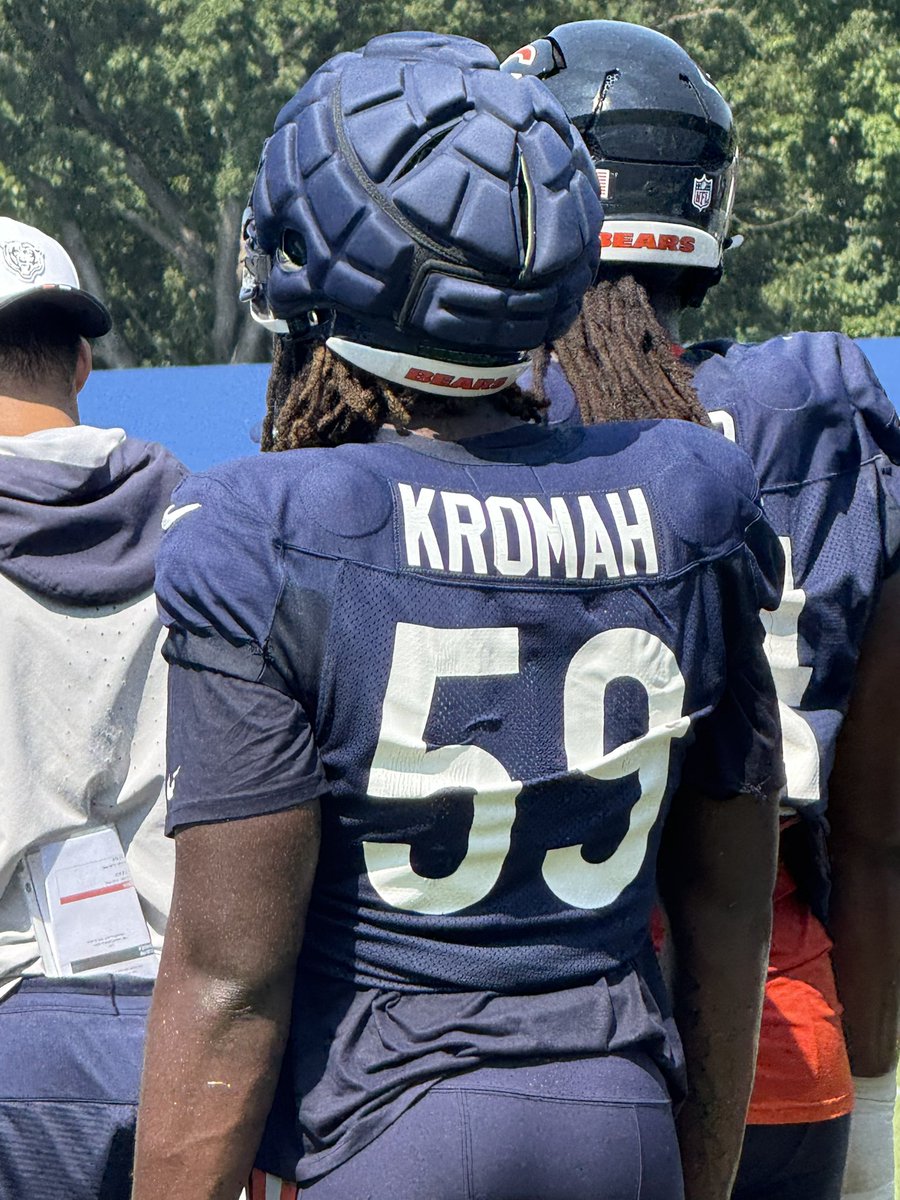My long lost brother spotted at Bills/Bears practice today! He’s from Boston clearly, 
Krom-Ahhh 🤣
