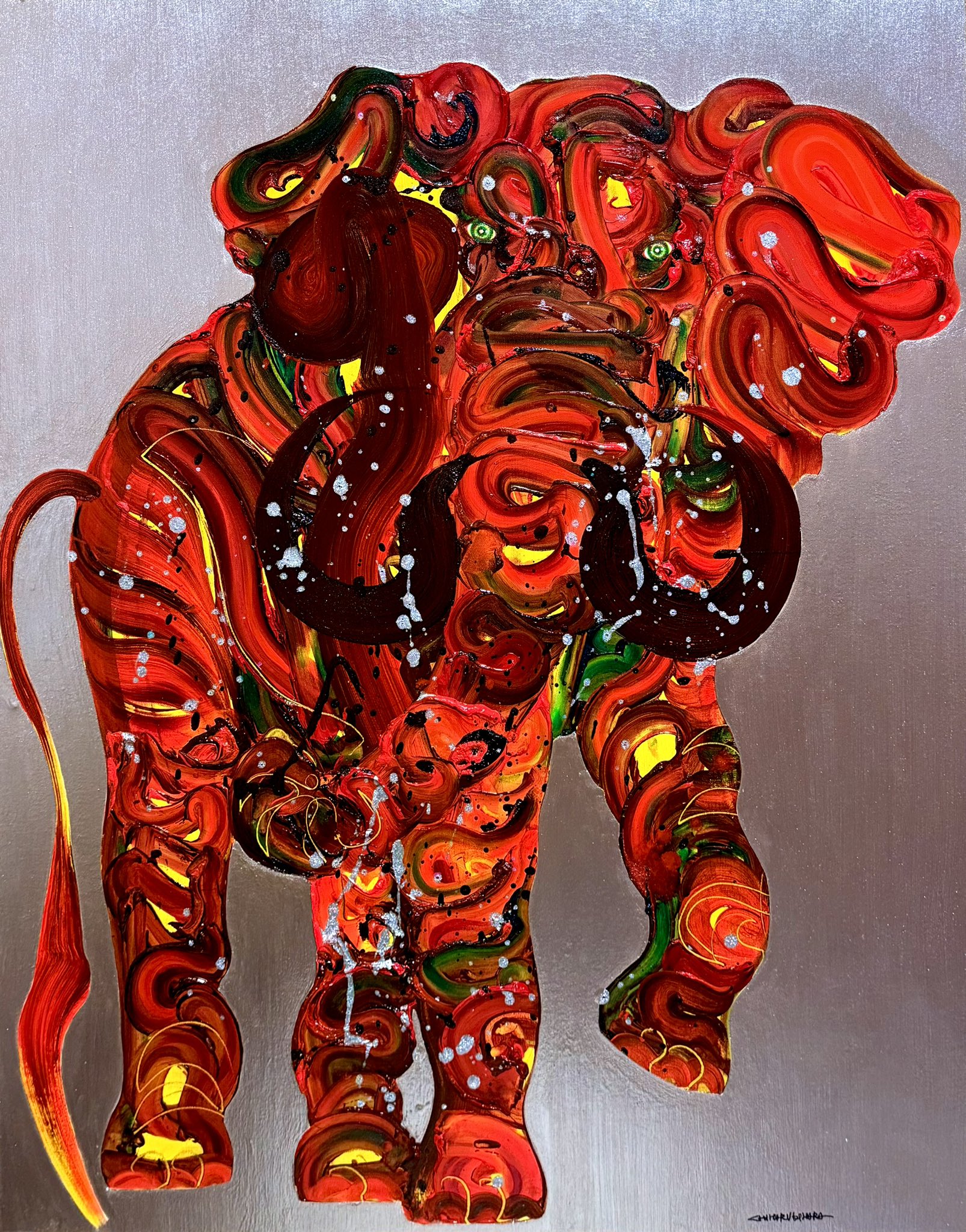【真作】掛軸　粛粲寶　秋果　孤高の画家　名品　M99 真作】掛軸 粛粲寶 秋果 孤高の画家 名品 M99 - メルカリ
