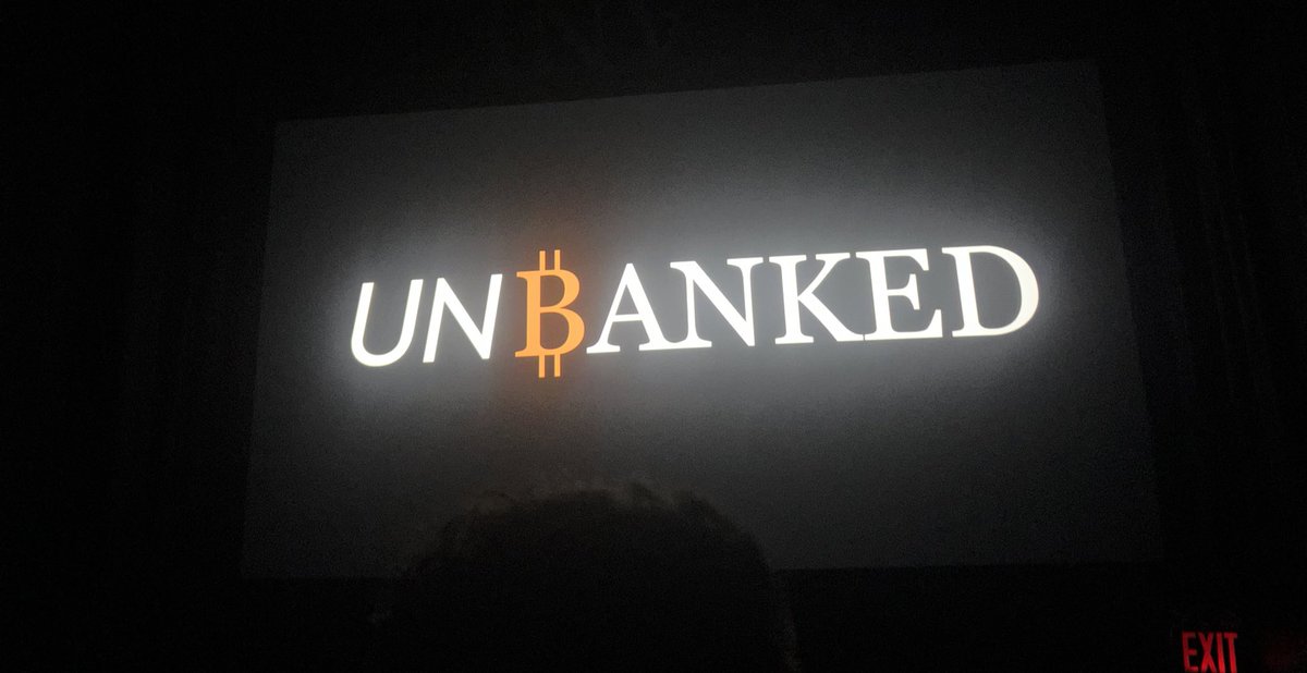 natbrunell's tweet photo. I had the joy of an early screening of the new Bitcoin documentary UNBANKED, co-produced and co-directed by my dear friend Lauren Sieckmann…and WOW!!!

This stunning film takes you across continents to meet people whose lives are being transformed by Bitcoin. From communities facing crushing inflation to individuals cut off from the traditional banking system, UNBANKED captures real stories of hope, resilience, and financial freedom.

It’s visually breathtaking, emotionally powerful, and a reminder of why Bitcoin matters far beyond charts and headlines. Uplifting. Inspiring. Unforgettable.

If you care about the future of money and human freedom, don’t miss this.
Watch it now! https://t.co/PS0tQ6IsTw