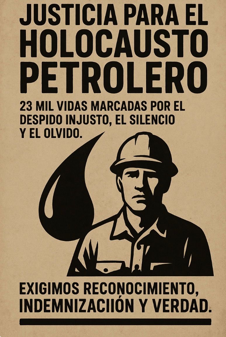 Son suficientes 23 años de olvido, engaños y silencio. Las víctimas del holocausto petrolero exigen una justa reparación por la violación de sus derechos humanos y laborales. #CitgoSale #PDVSAWorkers #Justicia #HolocaustoPetrolero