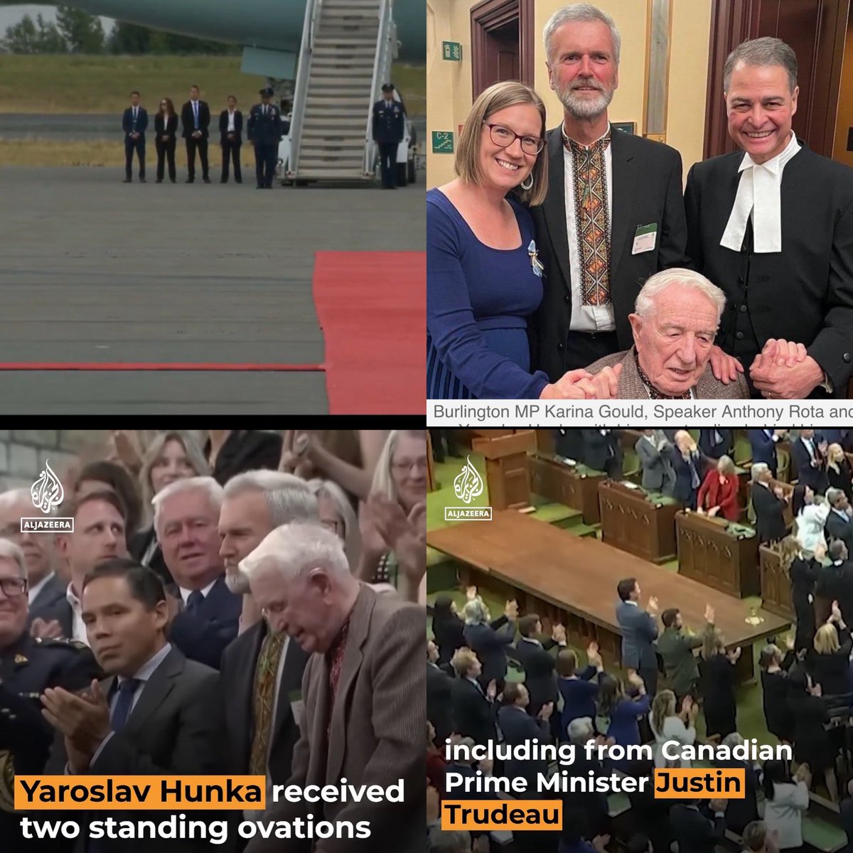 Canadians need to calm down about Trump getting a red carpet for Putin,it’s not like Trump invited a Nazi into Canada’s House of Commons…