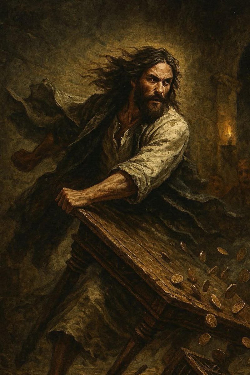 Adam_FaithfulM's tweet photo. Everyone forgets this side of Jesus. https://t.co/79eHMPT3wO