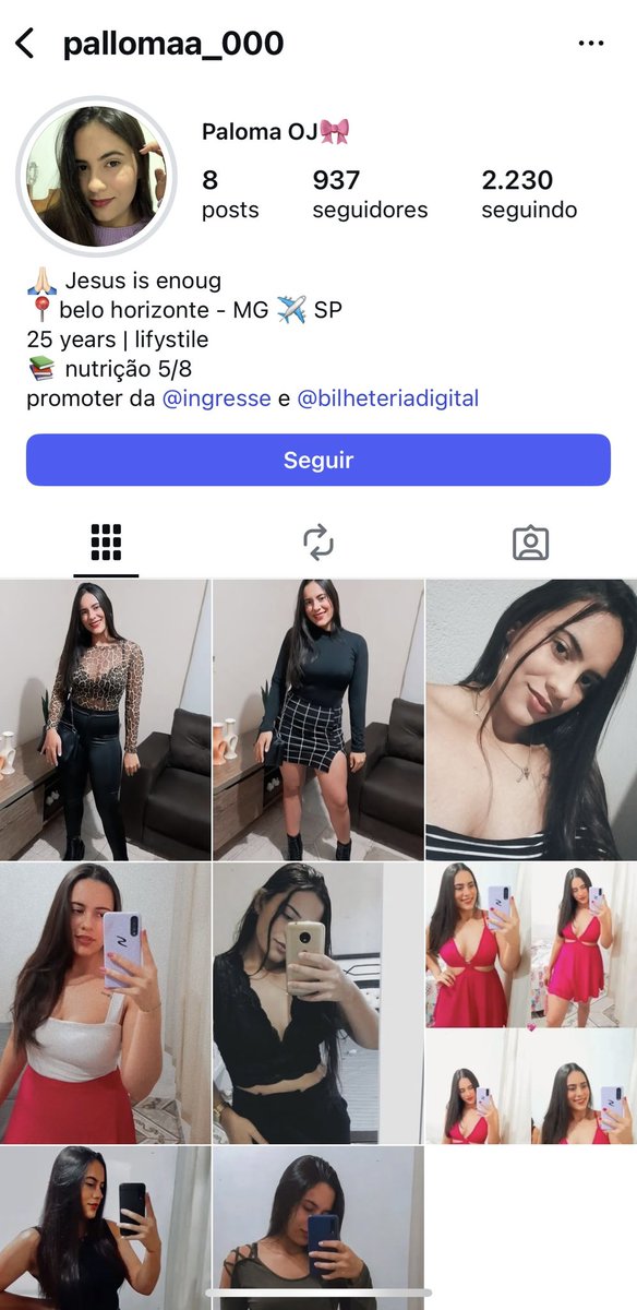 AnaPsilva04's tweet photo. 🚨Essa pessoa chamada “PALOMA” está aplicando G*OLPE na venda de ingressos do dvd do Luan Histórico. Encontramos a pag dela no insta e a mesma alterou o nome do perfil + de uma vez. TOMEM CUIDADO 🚨🚨🚨🚨+ https://t.co/1S68BFeA55