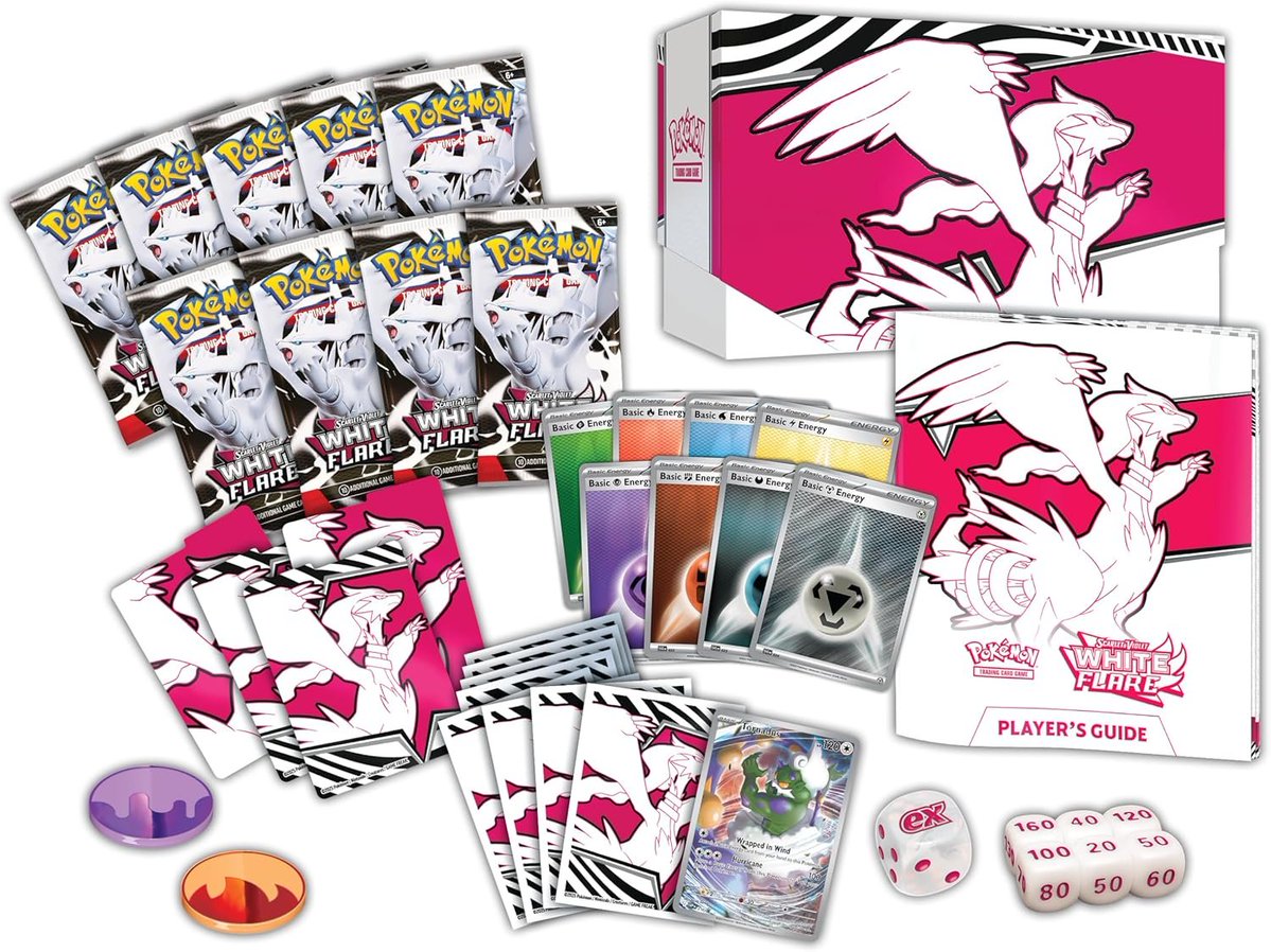 Pokemon Deals & News! (@pokemondealstcg) on Twitter photo White Flare ETBs checked out for 30+ minutes after our first Amazon post! We got 1, so we're giving it away🥳
For a chance to win:
✅Follow <a href="/PokemonDealsTCG/">Pokemon Deals & News!</a>
✅Like + Repost This!
Ends 8/17! Notifications on for more Pokemon TCG Restock Alerts!⚡️
#Pokemon #PokemonTCG #Giveaway White Flare ETBs checked out for 30+ minutes after our first Amazon post! We got 1, so we're giving it away🥳
For a chance to win:
✅Follow <a href="/PokemonDealsTCG/">Pokemon Deals & News!</a>
✅Like + Repost This!
Ends 8/17! Notifications on for more Pokemon TCG Restock Alerts!⚡️
#Pokemon #PokemonTCG #Giveaway