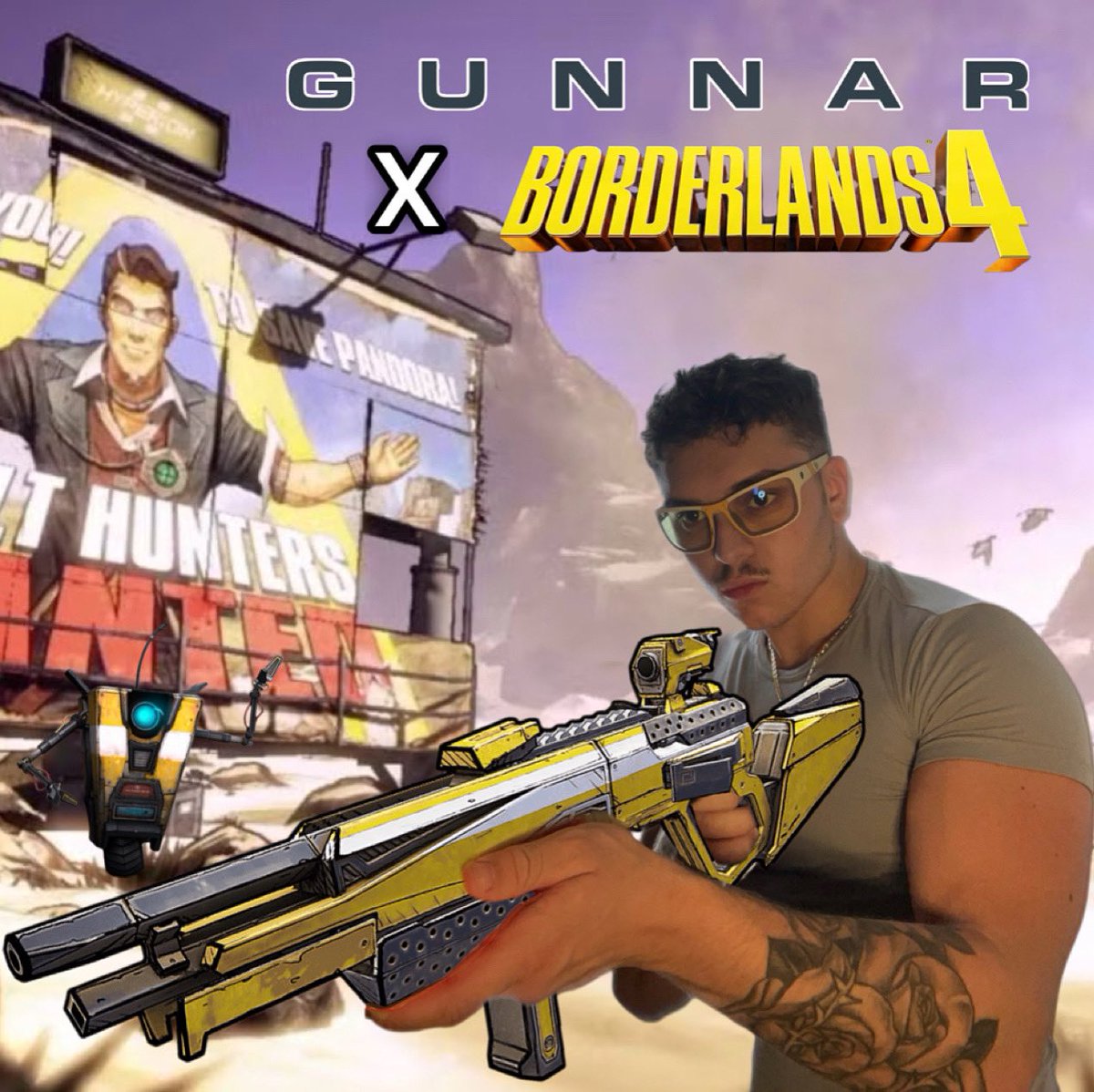 civilscrolls's tweet photo. Thank you @GUNNAROptiks for the @Borderlands glasses!!! 🫶 [AD] https://t.co/PMfNyNl3G2