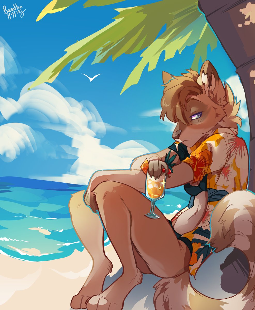 Some days you just need the ocean, a drink and your thoughts. 🌊🍹