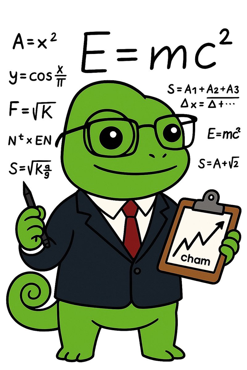 According to my research it sounds like the Cham army is about to go full throttle.
If your research is solid and the momentum’s there, then you’re not just predicting you’re manifesting it. 💚🦎