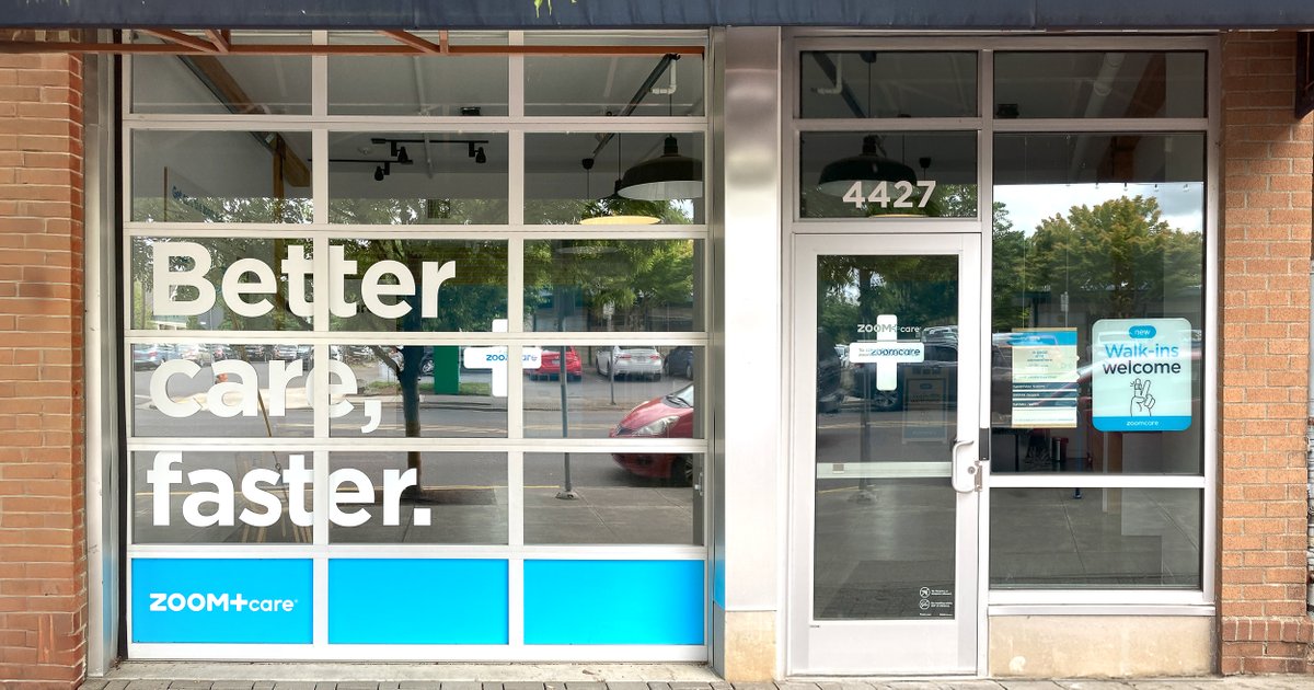 ForgeGraphic's tweet photo. Long time partner. New signs. Clear info. Walk in when you are in need of care.

#zoomcare 
#clinicsignage 
#weappreciateyou
#wedoitall https://t.co/yNcW1348Lh