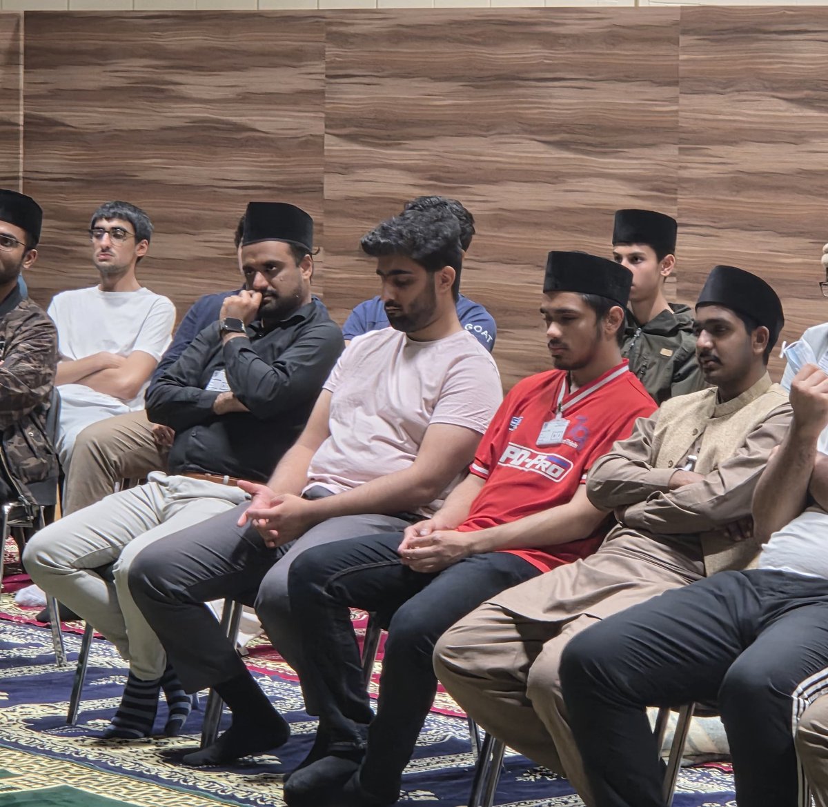 ☪️ Faith in Acton Summer Camp 🔆

Over 60 Khuddam attended the first session at Islamabad, UK.

The session was a group discussion on understanding our true identity as Ahmadi Muslims with Mohtamim Sahib Tarbiyyat, Tabligh and Talim MKA UK.

#faith #summer #Islam #Ahmadiyyat