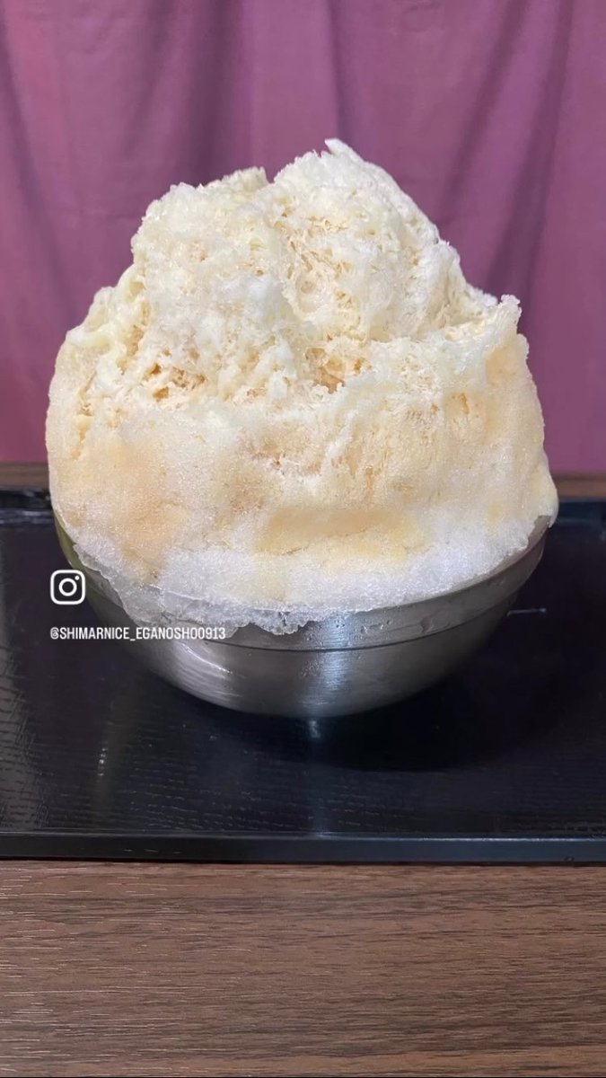 毎日暑い☀️今日は涼をお届け🍧
しまーん氷のミルクティーかき氷。
ミルクティーシロップのレシピを考えてシェアさせてもらいました！
すごい美味しいのができたって✨✨
チェックしてね👇
instagram.com/shimarnice_ega…