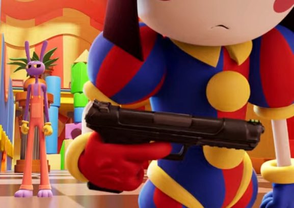 Ngl for a moment i thought she’s going to kill herself here🥲 #TheAmazingDigitalCircus