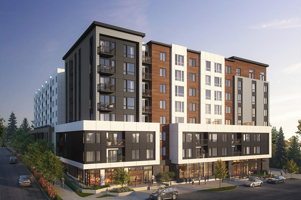 AXISArchDesign's tweet image. AXIS is proud to introduce and share the construction progress at our newest multi-family residential project in the Pacific Northwest – the Alexan Shoreline East. Visit our website for more: axisarchitecture.com/our-projects/s…

#NewBuild #NewBuildMultiFamilyResidential #SeattleHousing