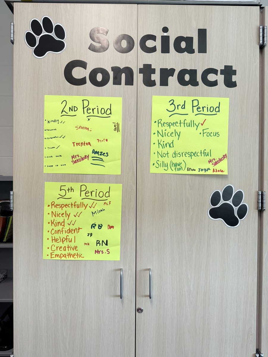 aggiewagner's tweet photo. I had the privilege of leading a @salyardsms PD on building strong relationships and the power of social contracts. It’s been an honor to see so many teachers bringing this to life with their students this week! #weBelieve #WeAreSalyards https://t.co/ryvok6Kd1E
