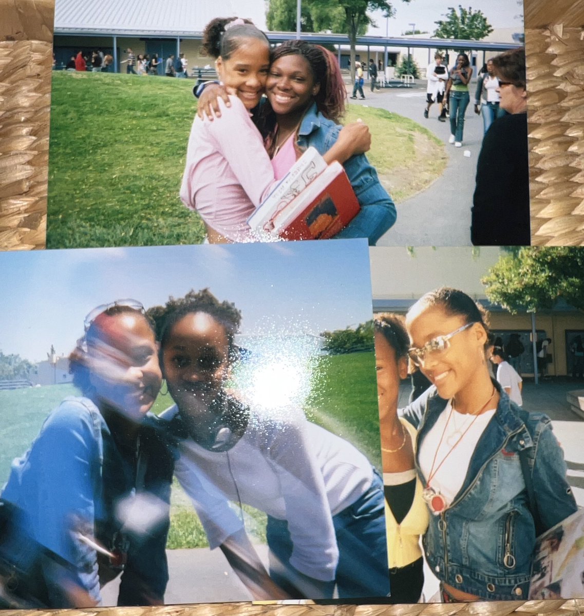 The history behind this photo of you and I 😭😂 those who know, KNOW. But I know you do, and I know as we got older, we laughed about that shit. I don’t look up to many people in my grown age, but YOU? Absolutely. Thank u for being you. Just REAL, all around. You deserve your 💐