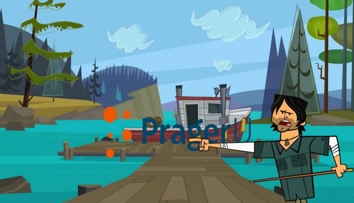 FavDockOfShame's tweet image. PragerU has been eliminated and sent to the Dock of Shame!