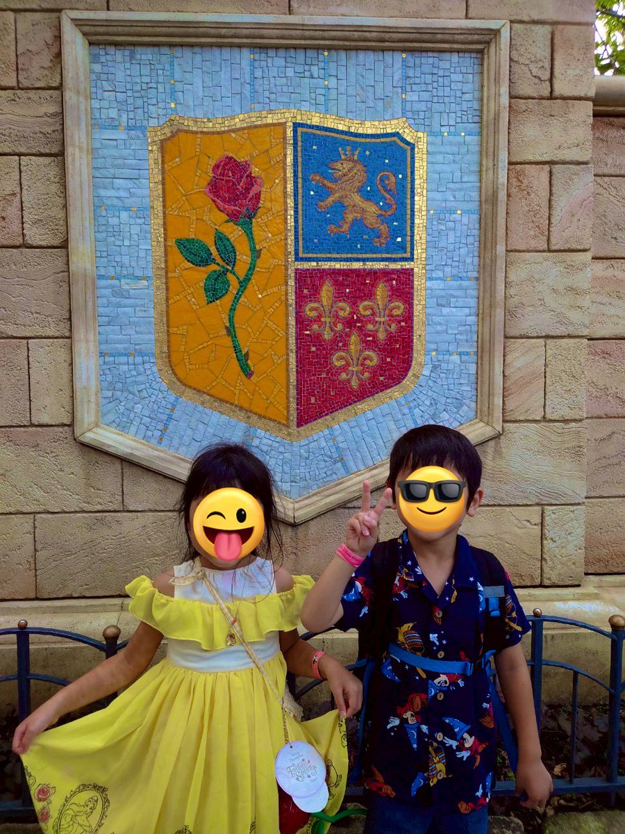 amolirfleur's tweet photo. おはようご��います！！
夢の国に行きました🏰双子6歳になりました。 https://t.co/a2R9clvTVN