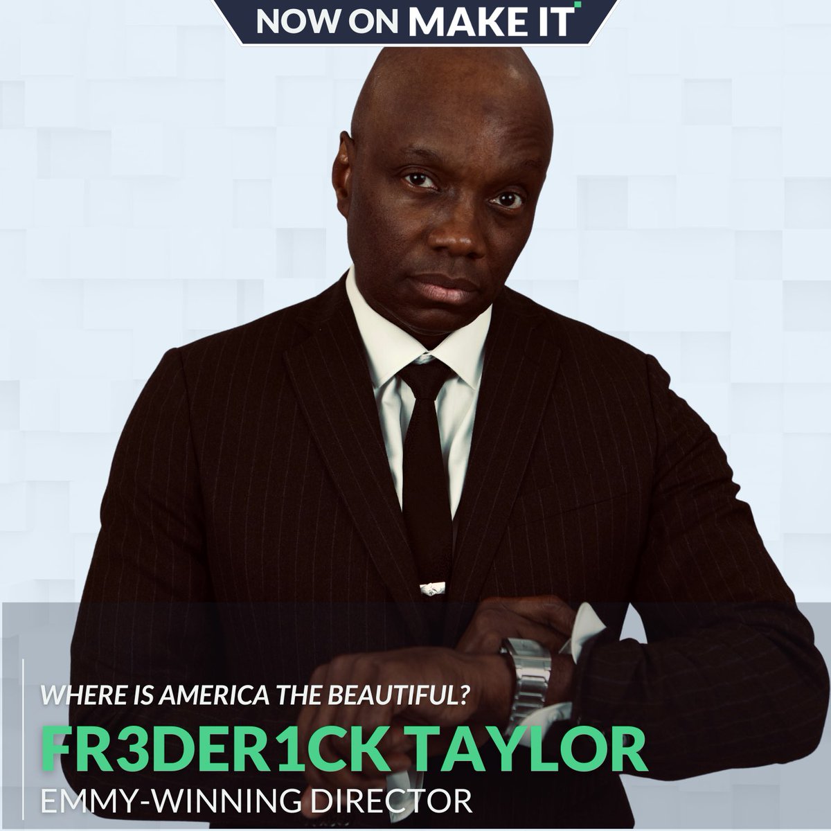 🎙 Emmy-winning director Fr3deR1ck Taylor joins the MAKE IT Podcast to talk identity, creative freedom &amp; why The Dip still hits today.

📺 Watch on YouTube &amp; X (<a href="/_MAKEITPodcast/">MAKE IT Podcast</a>)
youtu.be/2fyt2eWBTA4

🎧 Listen on Spotify: 
bcns.link/TD6ESM

#MAKEITPodcast