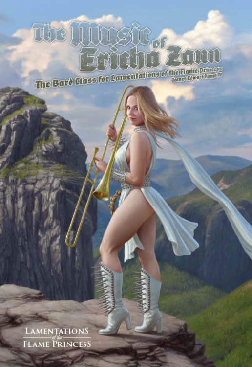 Wow. Have you seen that totally lightweight new D&amp;D showgirl art? Completely against the spirit of the game and designed to appeal only to people who can't handle real adventure!

... but if you're looking for the real hardcore stuff, The Music of Ericha Zann is available now!