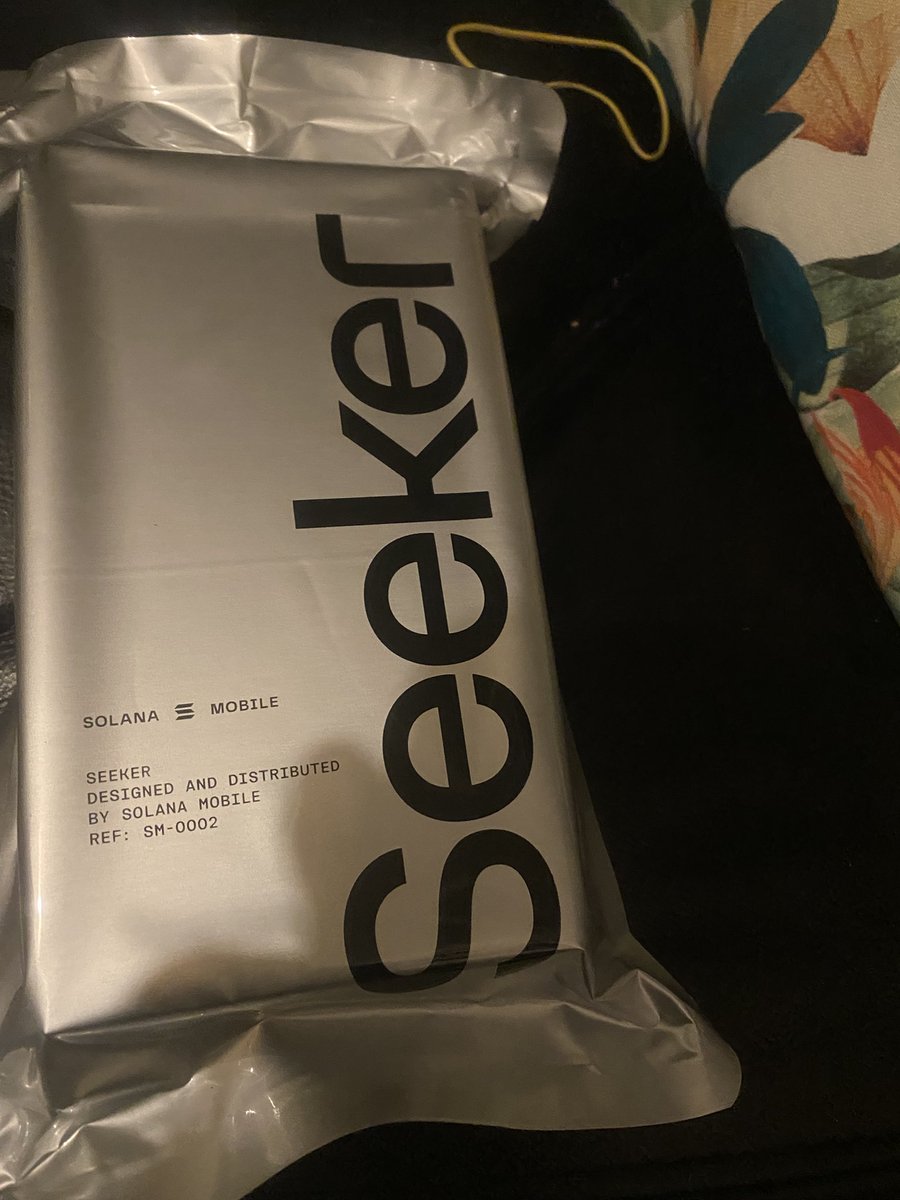 lostroomvibes.crypto🎈 (@lostroomvibes) on Twitter photo Seek and you shall find big thanks <a href="/solanamobile/">Seeker | Solana Mobile</a> received mine today LFG ❤️😈🔥💎💯 Seek and you shall find big thanks <a href="/solanamobile/">Seeker | Solana Mobile</a> received mine today LFG ❤️😈🔥💎💯