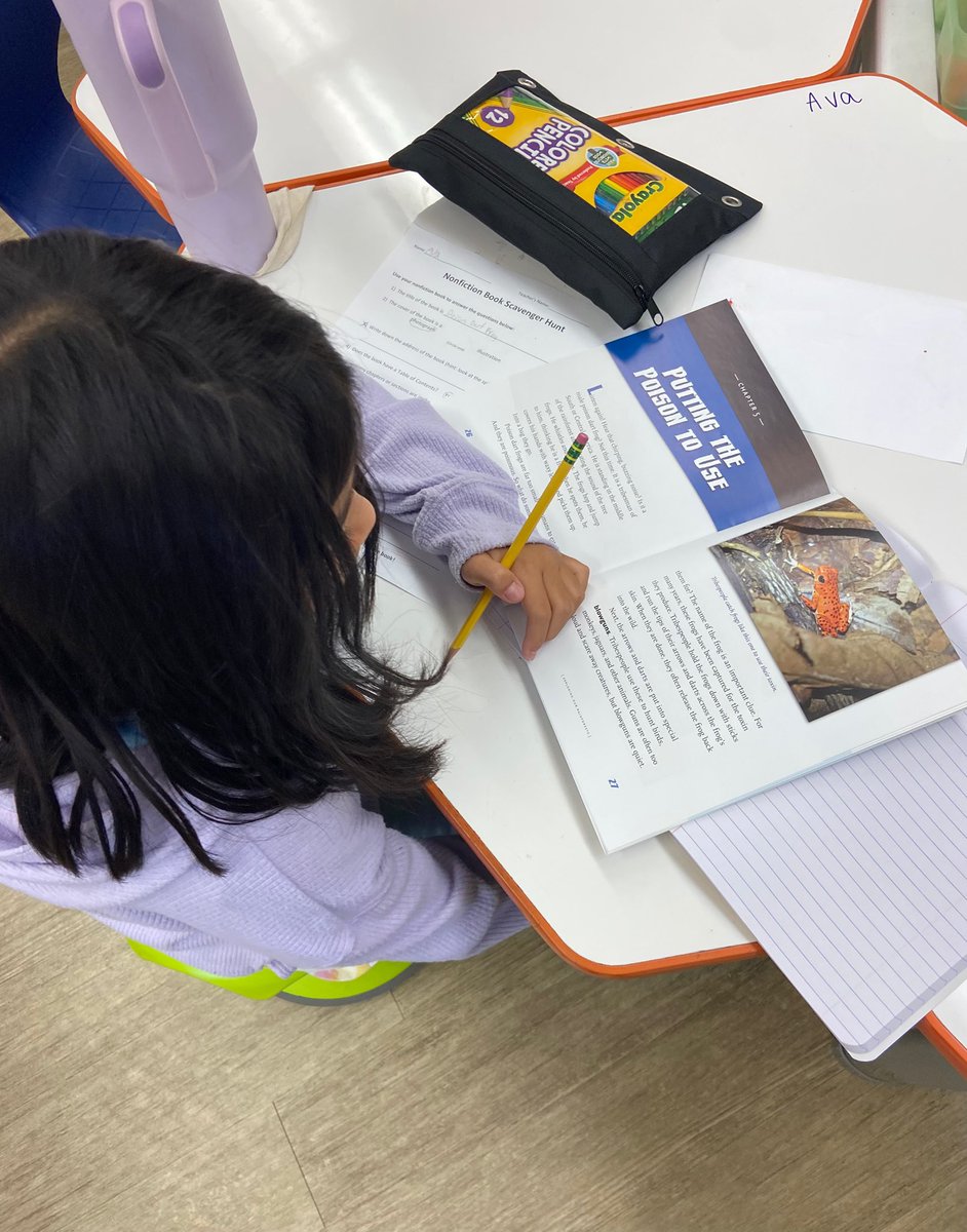 Katie Koch (@ms_kochsclass) on Twitter photo We wrapped up #FunFriday with a nonfiction scavenger hunt! My Roadrunners wowed me with their skills as they spotted and identified nonfiction text features in action! 🔎📚💡 #RISDDreamBig #YaleSoaring <a href="/RichardsonISD/">Richardson ISD</a> We wrapped up #FunFriday with a nonfiction scavenger hunt! My Roadrunners wowed me with their skills as they spotted and identified nonfiction text features in action! 🔎📚💡 #RISDDreamBig #YaleSoaring <a href="/RichardsonISD/">Richardson ISD</a>