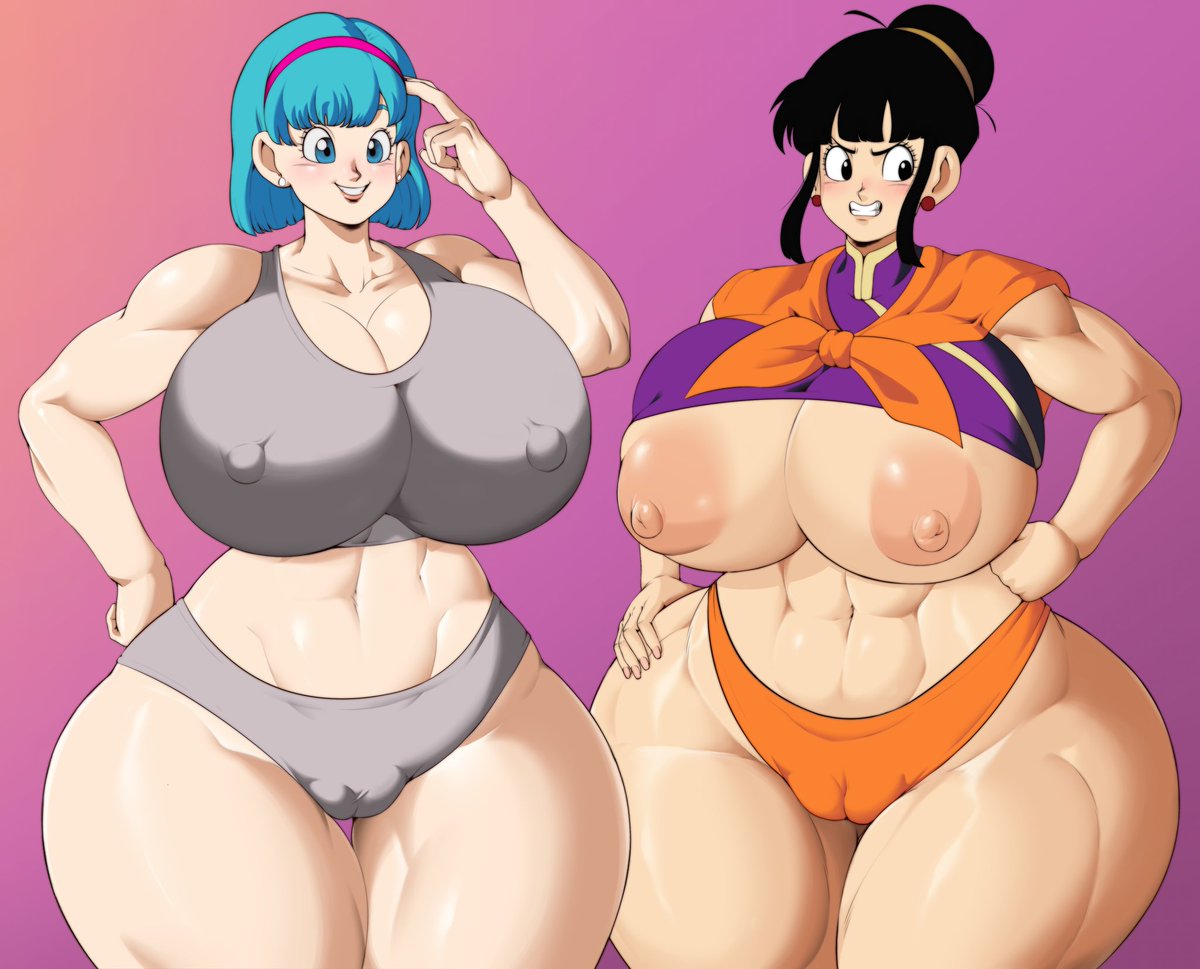 the_zeep's tweet photo. Chi chi and Bulma https://t.co/IAJAwEpQcq