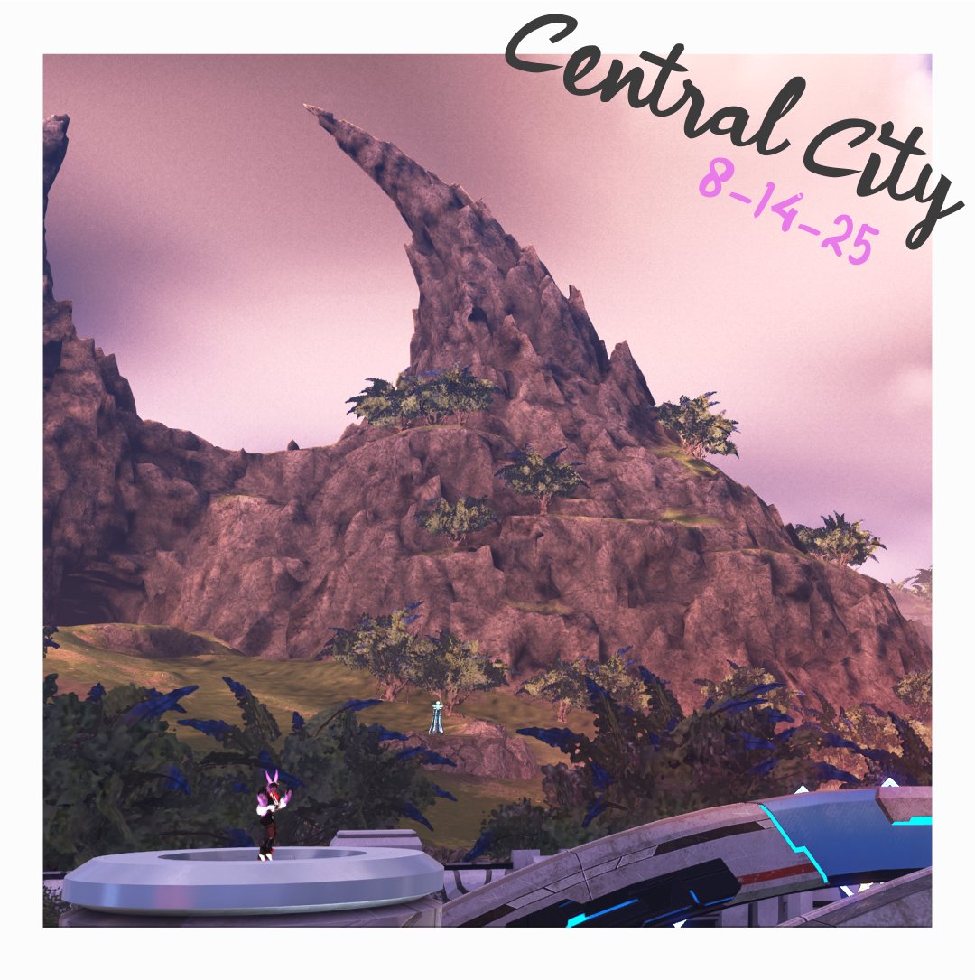 Hanging out with <a href="/loppyasaburo/">Lopp Yasaburo</a> last night in Central City during the Super Phantasy Festival! You should check out the fireworks at night #pso2ngs #VGVistas