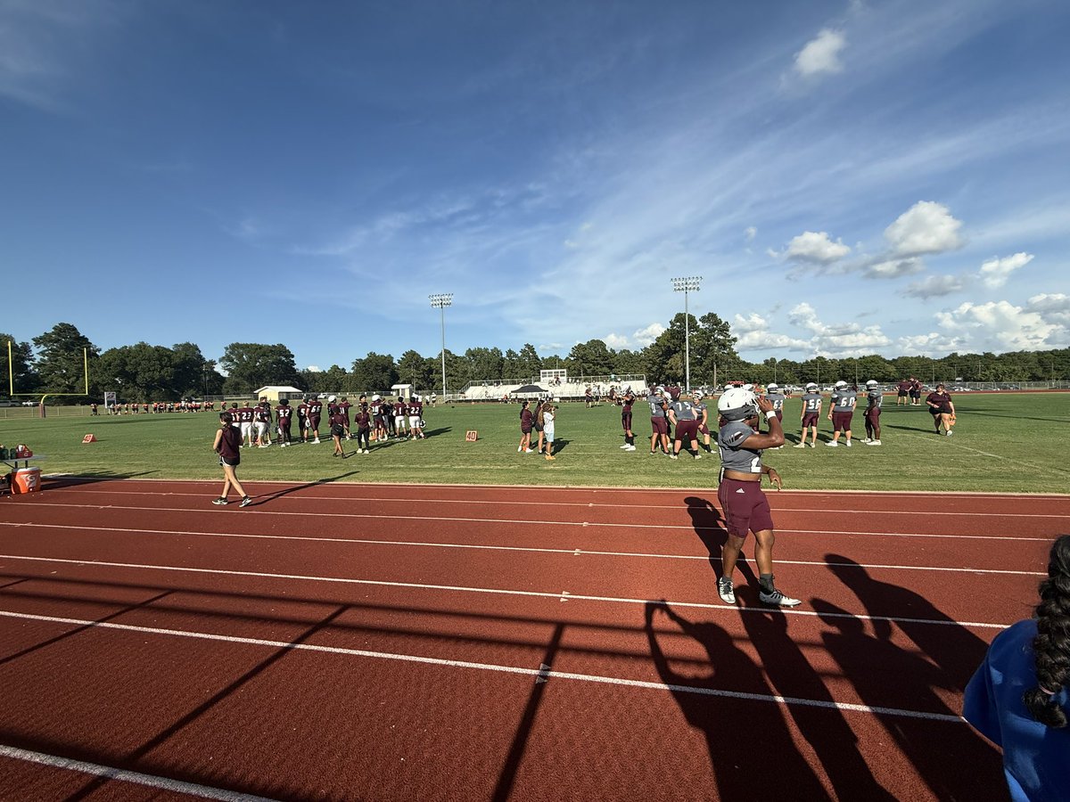 Scrimmage day for New Waverly. The Dogs hosts Centerville for this first scrimmage.