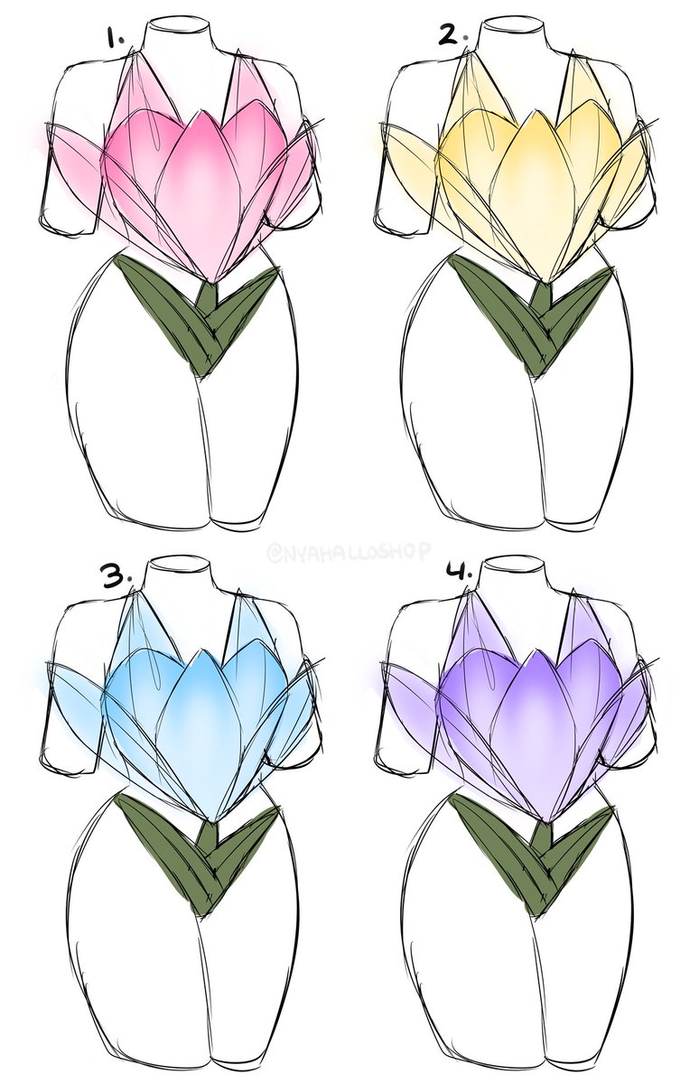 1, 2, 3 or 4? 🌷