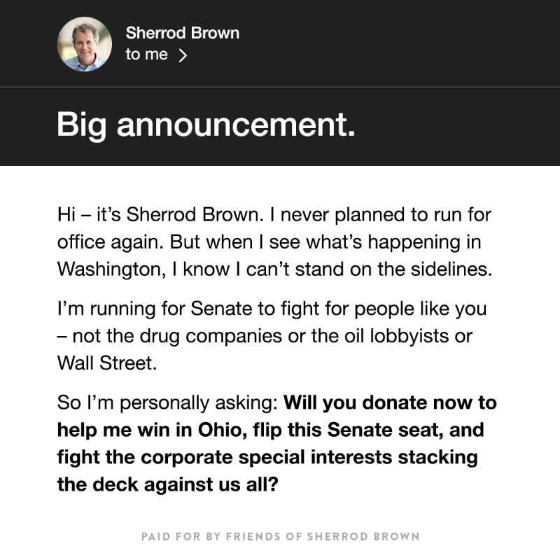 SherrodBrown's tweet photo. Please read: